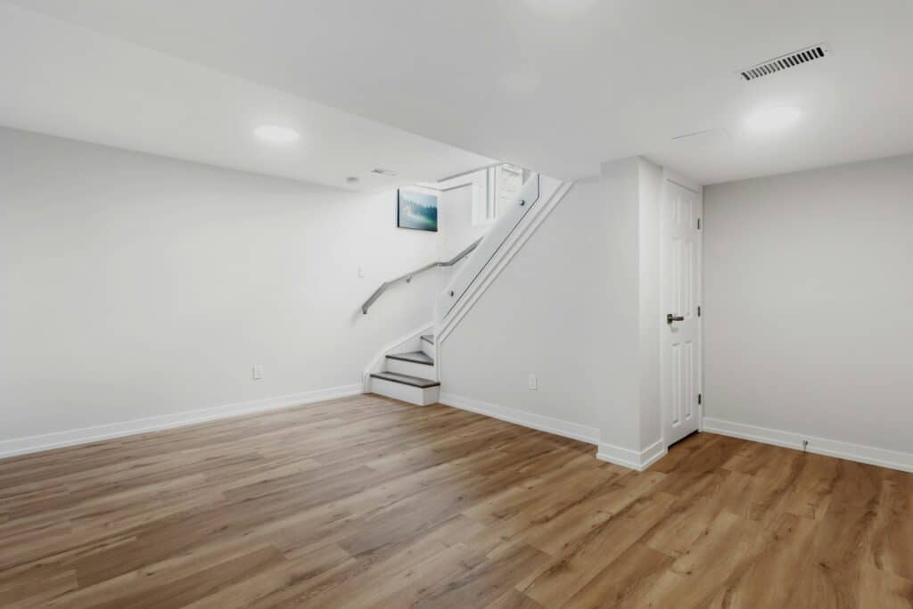 flooded basement