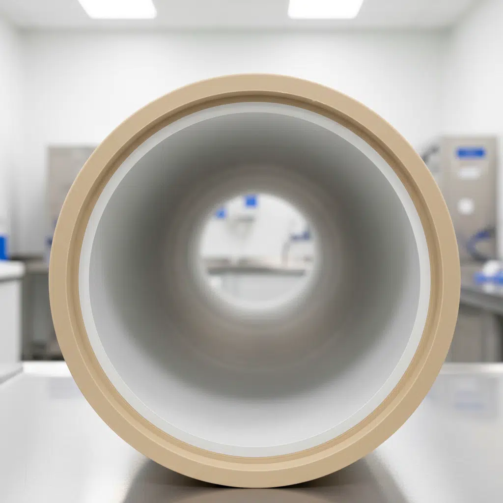 Cleared sewer pipe after tree root removal by hydro jetting in Fort Myers