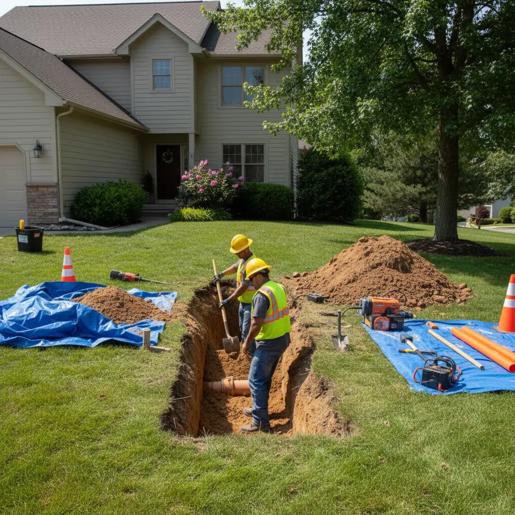 Professional sewer line repair and cleanout maintenance in Fort Myers, Florida
