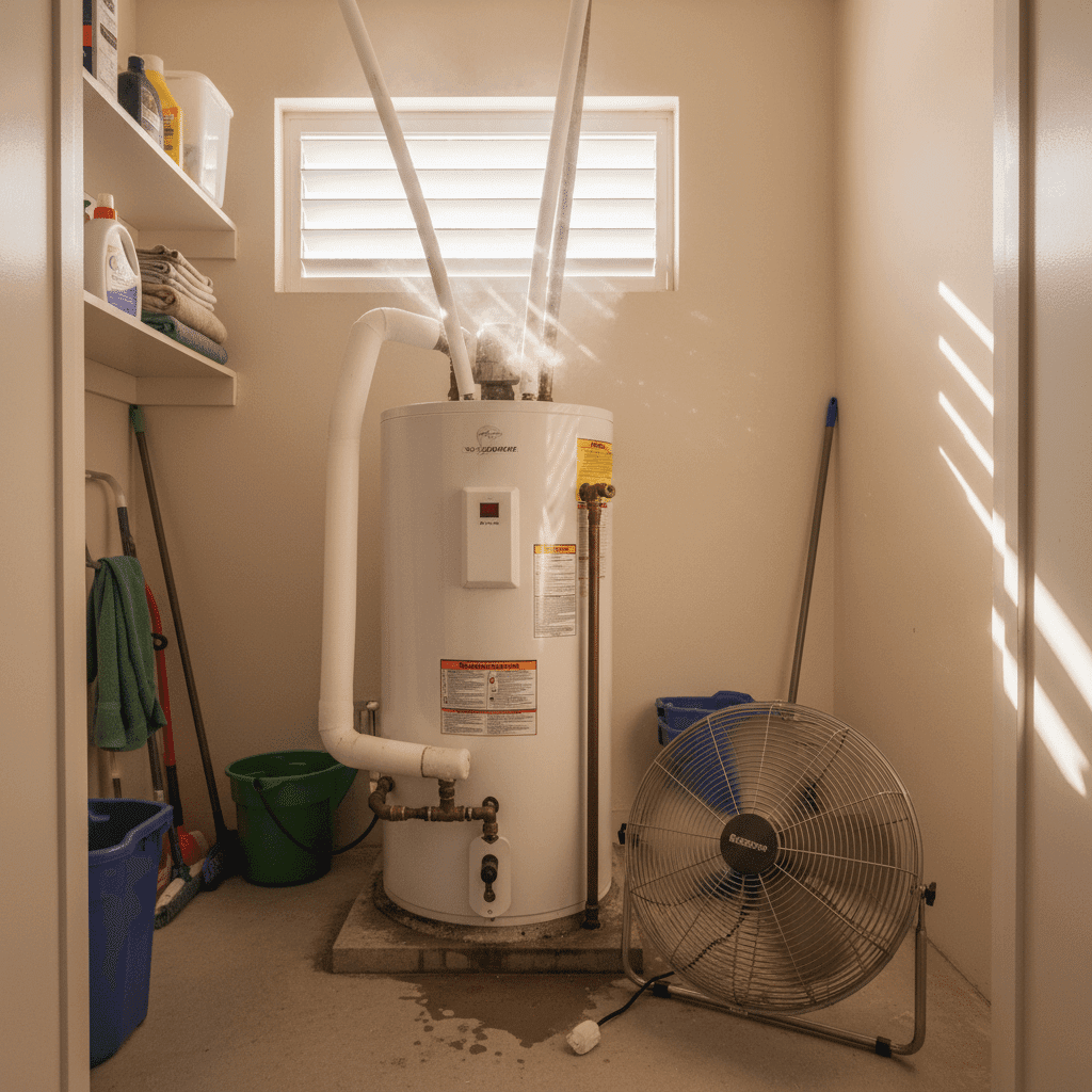 Water heater working overtime during hot Florida summer