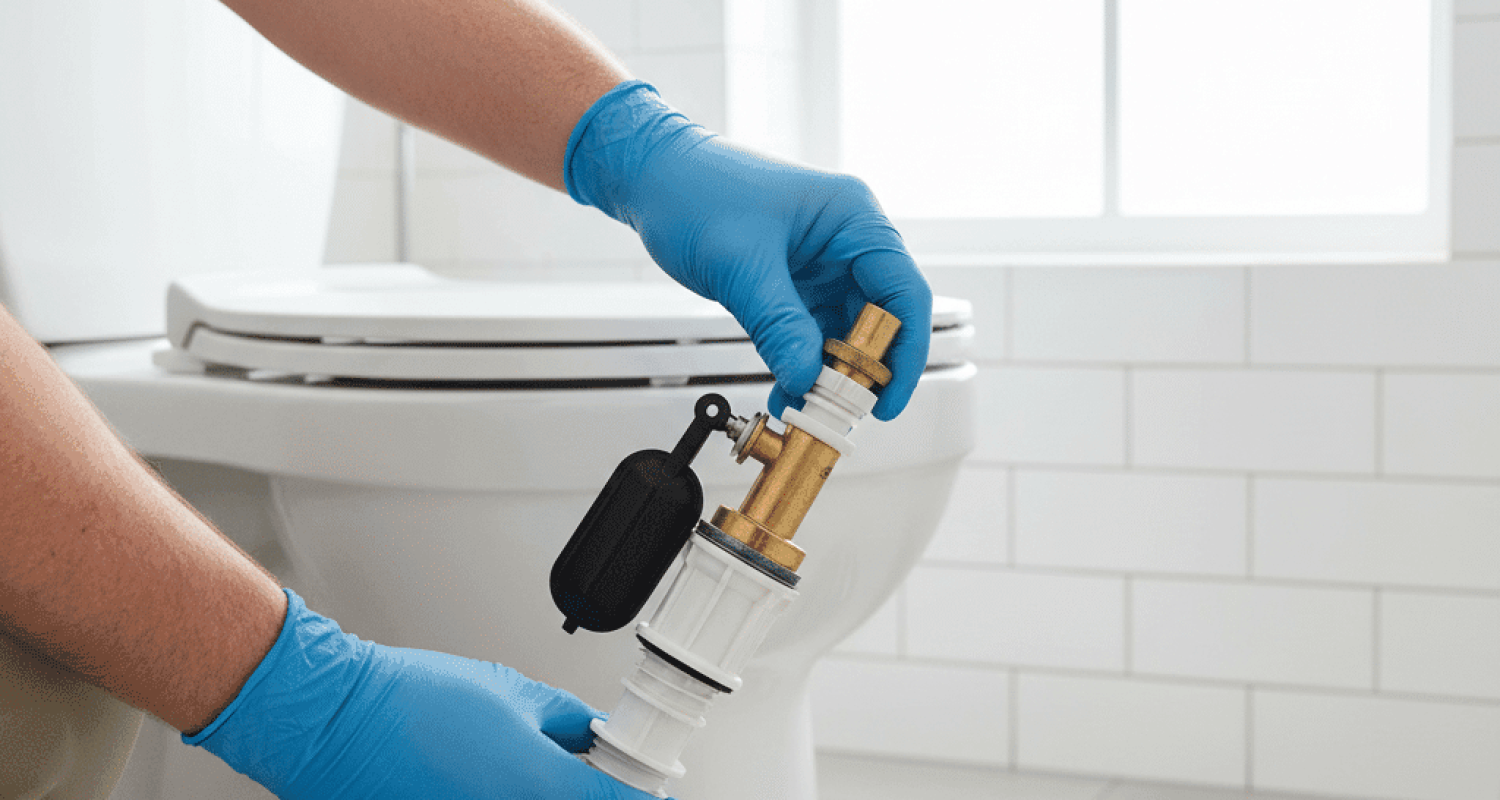 Toilet Fill Valve Assembly Replaced in Fort Myers FL