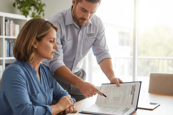 Written Plumbing Assessment Report Reviewed in Fort Myers FL